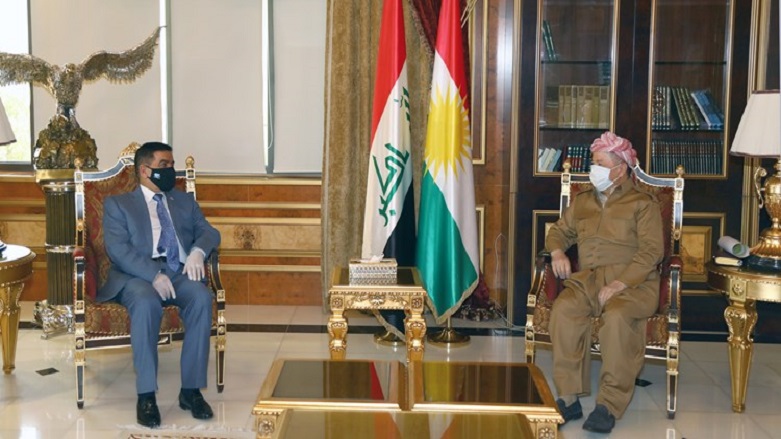 Top Kurdistan Region officials meet Iraq’s defense minister